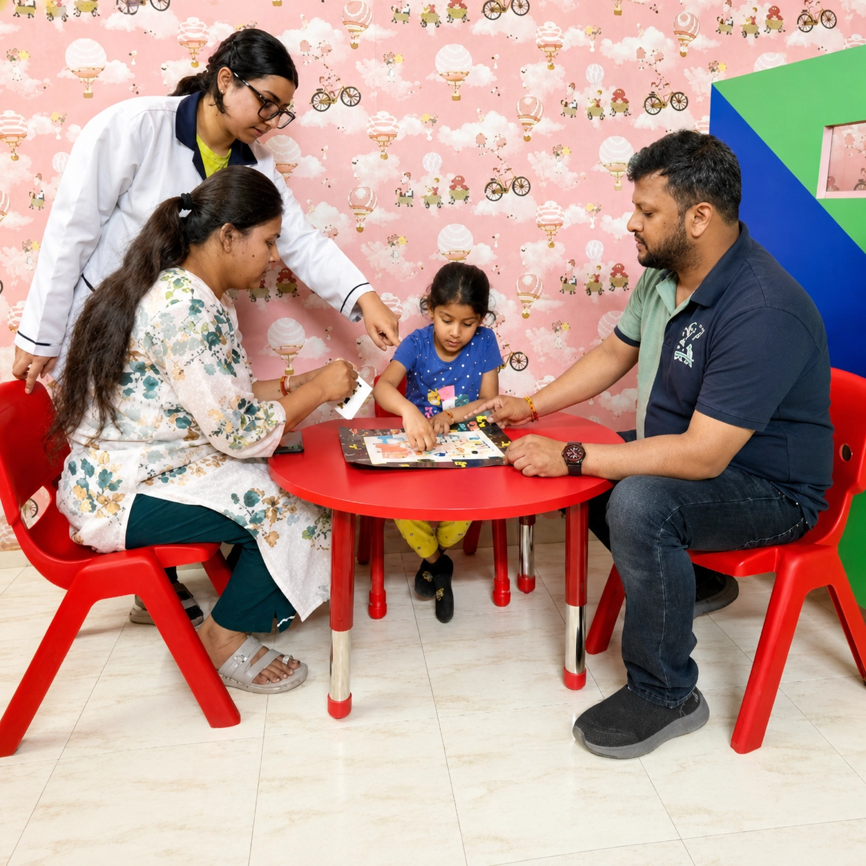 Parent training program support session at Autism Alliance